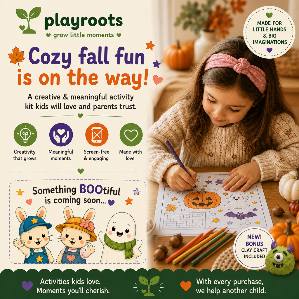 Little Monsters Activity Kit - A Not-So-Spooky Halloween Adventure