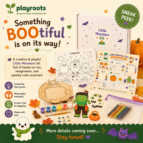 Little Monsters Activity Kit - A Not-So-Spooky Halloween Adventure